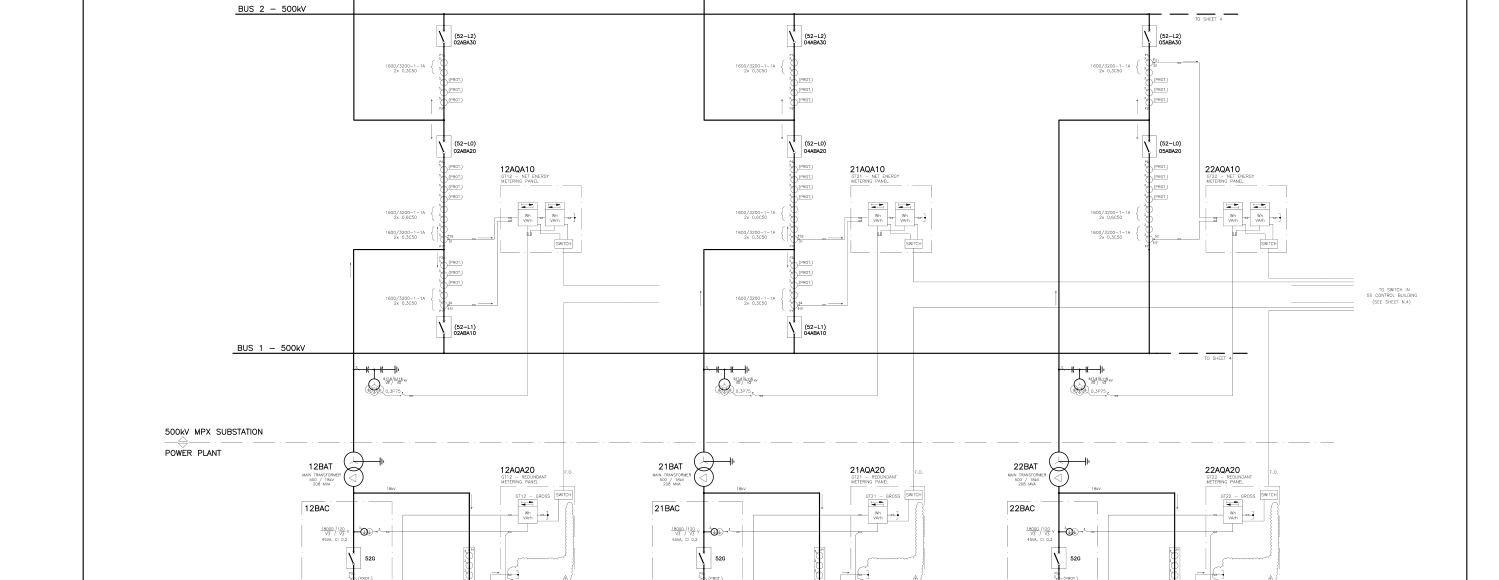 Plano Ingeniería Electricidad